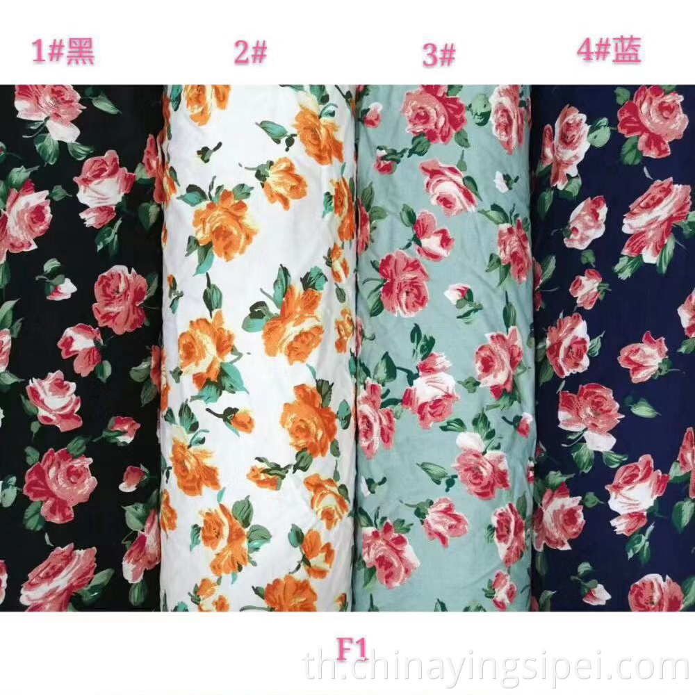 ISP Textile Hot Sale 100%Rayon Twill Stripe Fabric สำหรับชุดเดรส